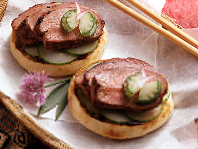 ASIAN LAMB SANDWICHES