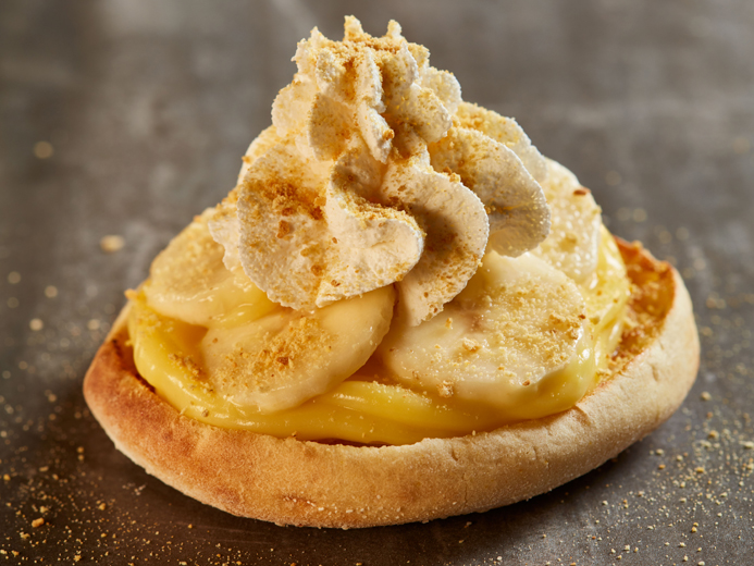 Banana Cream English Muffin