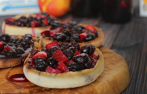 Blueberry Nectarine Ginger Spread