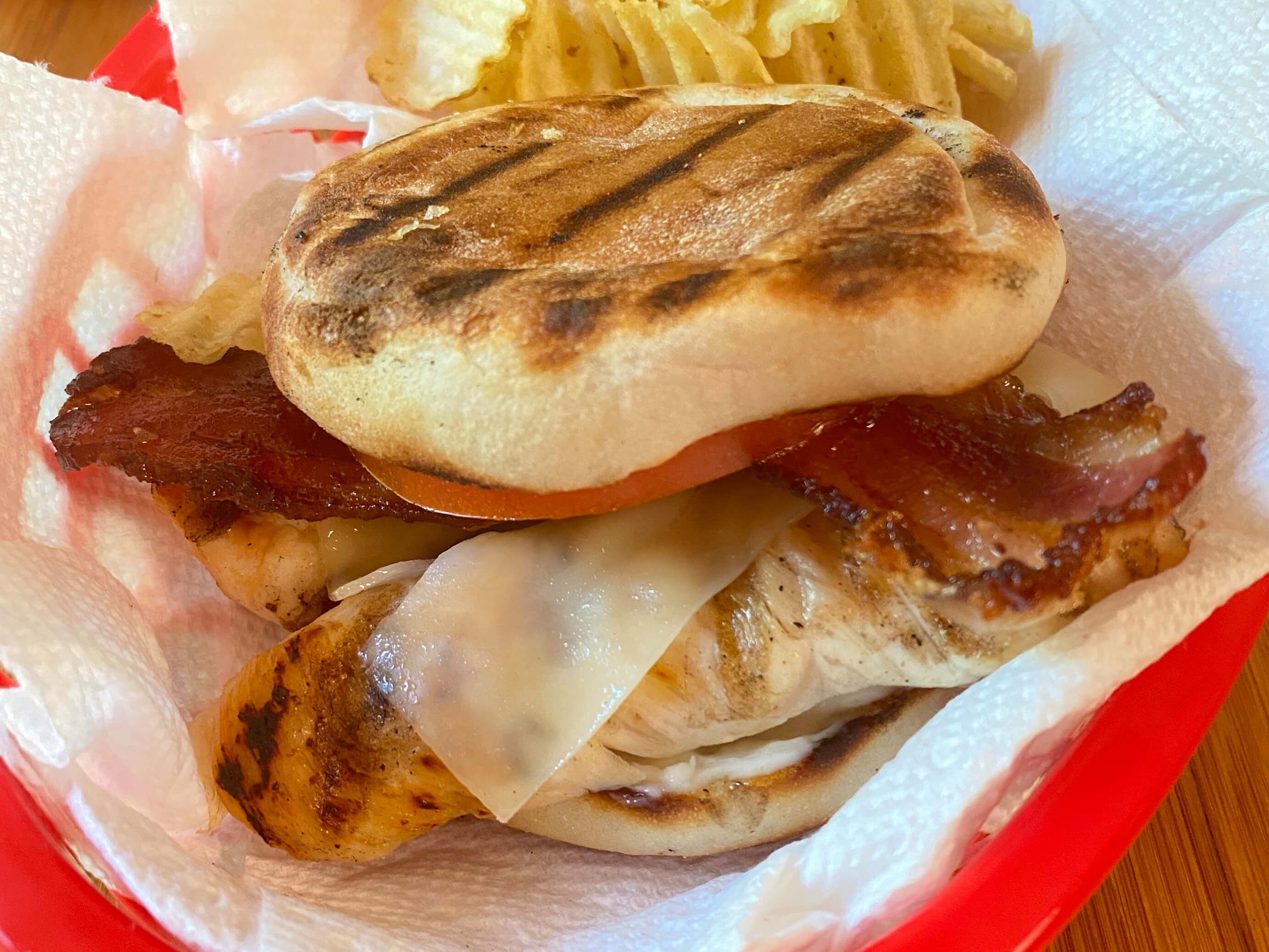 GRILLED SANDWICH WITH MEATS AND CHEESE