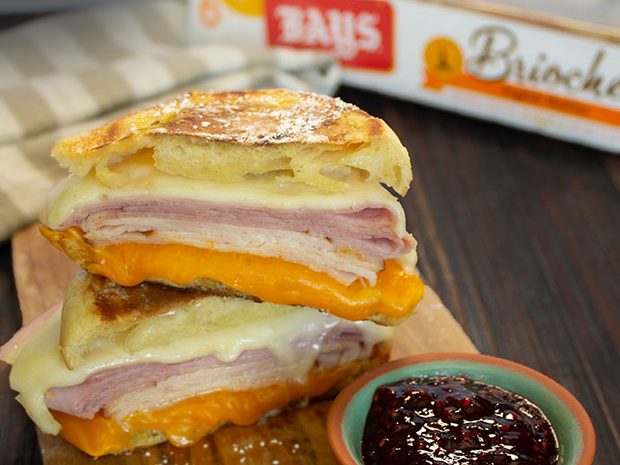 BAYS SANDWICH FILLED WITH DELI MEATS AND MELTY CHEESE
