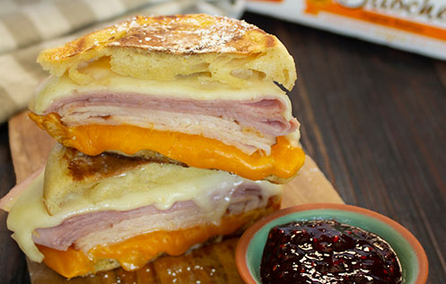 BAYS SANDWICH FILLED WITH DELI MEATS AND MELTY CHEESE