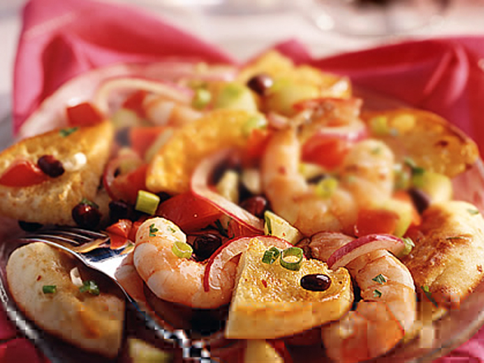 SEAFOOD AND VEGGIES ON BAYS