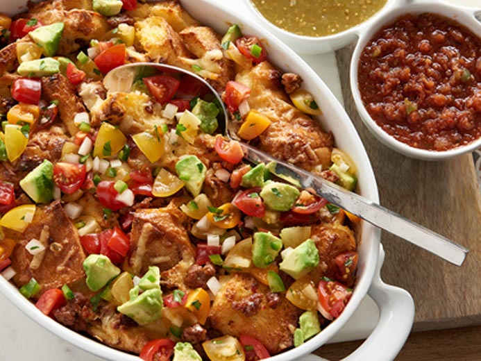 cheese and chorizo casserole